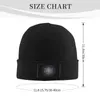 Bérets Fleur de Vie Géométrie Sacrée Étoile Cluster Tricot Chapeau Bonnets Automne Chapeaux Chaud Hip-Hop Mandala Religieux Casquette Pour Hommes Femmes Cadeau