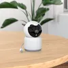 Tuya Smart Babyfoon 1080P HD met temperatuur en vochtigheid Speel slaapliedje op afstand Tweeweg audio Baby's Nanny Videocamera