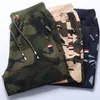 Herrbyxor herr militär last shorts sommar streetwear armé kamouflage joggers män bomullsarbete avslappnad strand 7xl kort byxa 231108