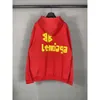 Tasarımcı Hoodie Balanciaga B Ev Doğru Versiyon Paris 23S Yeni Amerikan Dokulu Kağıt Bant Mektubu Yıkanmış ve Yıpranmış Eski Kapüşonlu Hırka Ceket