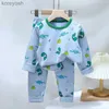 Pajamas Baby Boys Pajamas Autumn Long Sleeved Children's Clothing Sleepwear Teen Pajama Cotton Pyjamas Sets For Kids 6 8 10 12 14 YearsL231111