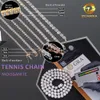 Collier de Tennis en diamant fin, prix de gros, 2mm 3mm 4mm 5mm, argent Sterling 925, couleur Gra d, chaîne Vvs Moissanite