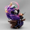 Anime uma peça 24cm estatueta figuras anime onigashima rei do inferno figura de ação estátua modelo decoração brinquedo presente do miúdo