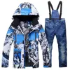 Other Sporting Goods Winter Ski Suit Men Windproof Waterproof Warm Outdoor jacket Pants Set Skiing Snowboarding Suits Male 231109