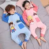 Pyjamas Mädchen Jungen Herbst Winter Langarm Onesie Pyjamas Niedlichen Cartoon 3D Tier Onesies Kinder Baumwolle Overall Kinder Nachtwäsche TopL231109