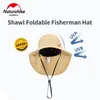 Czapki rowerowe Maski moda letni szal składany rybak hat fisherman pieszo plażowy ultralight filtrala oddychająca decrena szyi natury wędrówka 231101