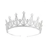 Haarspangen MYFEIVO Vollzirkon Hochzeit Krone Elegante Prinzessin Tiaras Braut Kopfschmuck Weibliche Schmuck Zubehör HQ0840