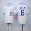 Baseball Jerseys Vintage Jersey 6 Lorenzo Cain 13 Salvador Perez 16 Bo Jackson 5 George Brett 1985 Men Wome