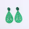 Brincos femininos de Natal com glitter fashion glitter acrílico vermelho verde casa Papai Noel boneco de neve alce árvore de Natal joias pingentes de personalidade decorações de feriado de ano novo