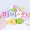 Décorations de jardin 10pcs 10mm Mini Daisy Résine 3D Fleur Gems Flatback Figurines Scrapbook Candy Box Mariage Partie Applique Nail Art Décor