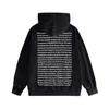 2023 New Men's and Women's Sweater Fashion Brand Essentialsweatshirt Tagore Poetry Collection Sweater American Street Hooded Coat {category}