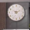 Horloges murales Smart Digital Salon Mouvement Gold Pictures Horloge moderne Filles Luxe Orologio Da Parete Décor à la maison