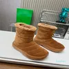 Bota de tornozelo de camurça masculina para mulheres inverno quente designer plataforma sapato marrom preto shearling dedo do pé redondo plataforma forrado de pele tornozelo curto