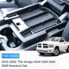 Organisateur de voiture Boîte de rangement d'accoudoir de voiture Conteneur d'organisateur de console centrale pour Dodge RAM 1500 2500 3500 2019 2020 2021 2022 Accessoires V5O3 Q231109