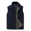 Gilet da uomo DIMUSI Gilet invernale in pile da uomo Gilet spesso caldo da uomo Outwear Gilet termico casual morbido Giacca senza maniche antivento da uomo YA720 231108