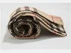 秋と冬の子供綿の格子縞のスカーフソフトウォームスカーフボーイズガールズブランドスカーフ