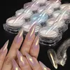 Nail Glitter Mirror Powder Holographic Pigment Chrome Sequins Multi-color Fine Metallic Aurora Effect Art Decoration