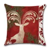 Pillow Case Christmas Pillows Soft Covers For Living Room Sofa Couch Throw Decorative Pillowcase Home Decor