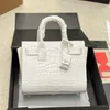 Sac de créateur de luxe portefeuille de haute qualité luxueux portefeuille en cuir de crocodile sac à bandoulière sac à main pour femme sac à bandoulière