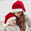 Beanie/Totenkopfkappen Weihnachten Strickmütze Niedliche Pom Erwachsene Kinder Weiche Beanie Weihnachtsmütze Neujahr Party Kinder Geschenk Navidad Noel Weihnachtsdekoration 2022 YQ231108