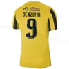 Version du joueur des fans Maillots de football Al Ittihad Kit pour enfants 23/24 Benzema FABINHO KANTE Hommes 2023 2024 Hamdallah Romarinho Al-Ittihad Maillot de football garçons à domicile troisième