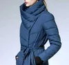 Parka en duvet pour femme, doudoune longue section, épaisse, noir, bleu, rouge, blanc, manteau d'hiver, nouvelle collection, zln231109