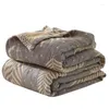 Couvertures algues bambou coton gaze serviette couette adulte couverture climatisation couverture voyage doux et confortable