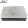 Jewelry Boxes 3pcs/lot Jewelry Foam Tray DIY Inserts Liners Grey/Black Velvet Rings Bracelet Showed Case Earrings Hole Tray Q231109