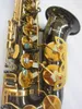 جديد Alto Saxophone A-991 عالي الجودة Sax e Saxophone مسطح يلعب باحتراف الفقرة موسيقى الساكسفون الأسود مع العلبة