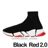 2023 Designer Paris Chaussette Chaussures pour moi Femmes Triple-s Noir Blanc Rouge Baskets Respirantes Race Runner Chaussures Marche Sports En Plein Air Eur 36-47