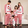 Família combinando roupas ano natal pijama conjunto adulto crianças pijamas bebê macacão feliz 231109