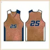 Basketbal Jersey Heren Streep Straatshirts met korte mouwen Zwart Wit Blauw Sportshirt UBX7Z2002