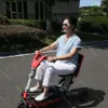 장애 전기 스쿠터 3 휠 전기 스쿠터 노인을위한 전기 스쿠터는 탈착식 배터리가있는 노인 장애인 접이식 전기 휠체어