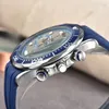 핫 OMG Mens 럭셔리 스포츠 시계 디자이너 브랜드 시계 클래식 다이얼 쿼츠 손목 시계 남성 패션 실리콘 스트랩