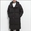 Hommes duvet M-5xl hiver Style chinois manteaux coton rembourré à manches longues veste mince chaud grande taille à capuche Parkas