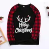 Famille Matching Tenues Look Christmas Pyjamas Set Winter Noël Adult Kids Baby Pajamas Elk Deer Sleepingwear 231109