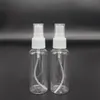 100pcs przezroczyste plastikowe butelki z balsamą do butelek 30 ml 50 ml kosmetyczny pojemnik na opakowanie plastikowe butelki z sprayem