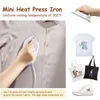 Electric Irons Other Electronics Mini travel iron portable electric ironing machine fast heating dry and wet ironing household tools 231109