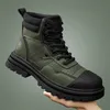 Boots CYYTL Mens Winter Shoes Tactical Military Combat Leather Casual Ankle Platform Cowboy Chelsea Designer Luxury Work Safety 231108