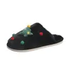 Pantofole ASIFN Inverno Albero di Natale Slider Pelliccia Casa Pelliccia Donna Confortevole Casa Liscia Camera da letto Slider Carino Capodanno Scarpe natalizie 231109