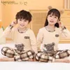 Pyjamas Kinderpyjamas Set Cartoon Totoro Kinder Nachtwäsche Baby Jungen Kleidung Schlafanzug Baumwollpyjama Säuglingsnachtwäsche für MädchenL231109