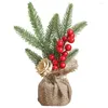 Decorative Flowers Wooden Pet Multi-Style Window Gift Christmas Small Ornaments Tree Fashion And Simple Home Furnishings 2023