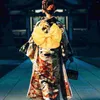 Decorazioni da giardino Accessori per costumi giapponesi Cinture da donna Fascia in vita in stile giapponese Stoffa Vintage Miss