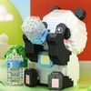 Blokken Panda Bouwstenen Speelgoed Mooie dierenblokken DIY Microblokken Blokken Constructies Speelgoed voor jongens Meisjes Kerstcadeaus Kinderspeelgoed R231109