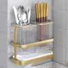 Dish Racks redskapshållare Chopstick Storage Rack Cutlery Sinkpinnar Holder Kök Sked Fork Drain Rack Cutlery Storage Organizer 231109