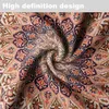 Table Cloth Vintage Flower Circular Tablecloth Waterproof Color Dining Table Cover Multi-purpose inch Tablecloth R231109