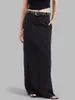 Th~row Half Skirt Women's-Autumn New High Grade Suit Long Skirt Women's Straight Half Skirt Mid length Skirt