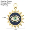 Collane con ciondolo Cute Heart Flower Evil Blue Eye Collana per le donne Colore oro Boho Sun Star Dije Ciondolo fai da te Catena in acciaio inossidabile 231109