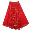 Stage Wear Women Belly Dance Costume Skirt 6Colors Bollywood Oriental Bellydance Egypt Egyptian For Adult