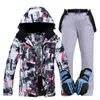 Overige sportartikelen Winter Skipak Heren Winddicht Waterdicht Warm Outdoorjas Broekset Skiën Snowboardpakken Heren 231109